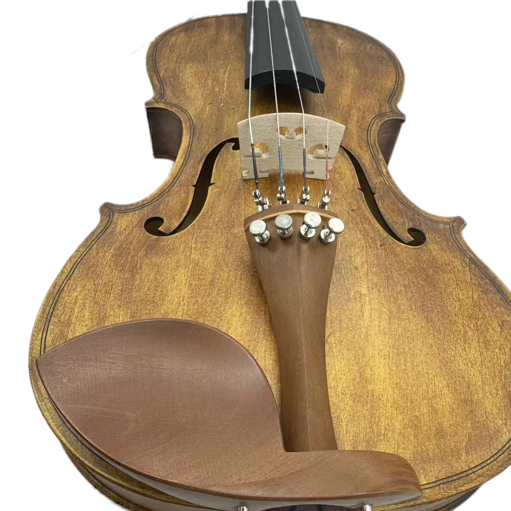 Stringed Instrument Factory High Quality Matte Handmade Brazil Wood Violin