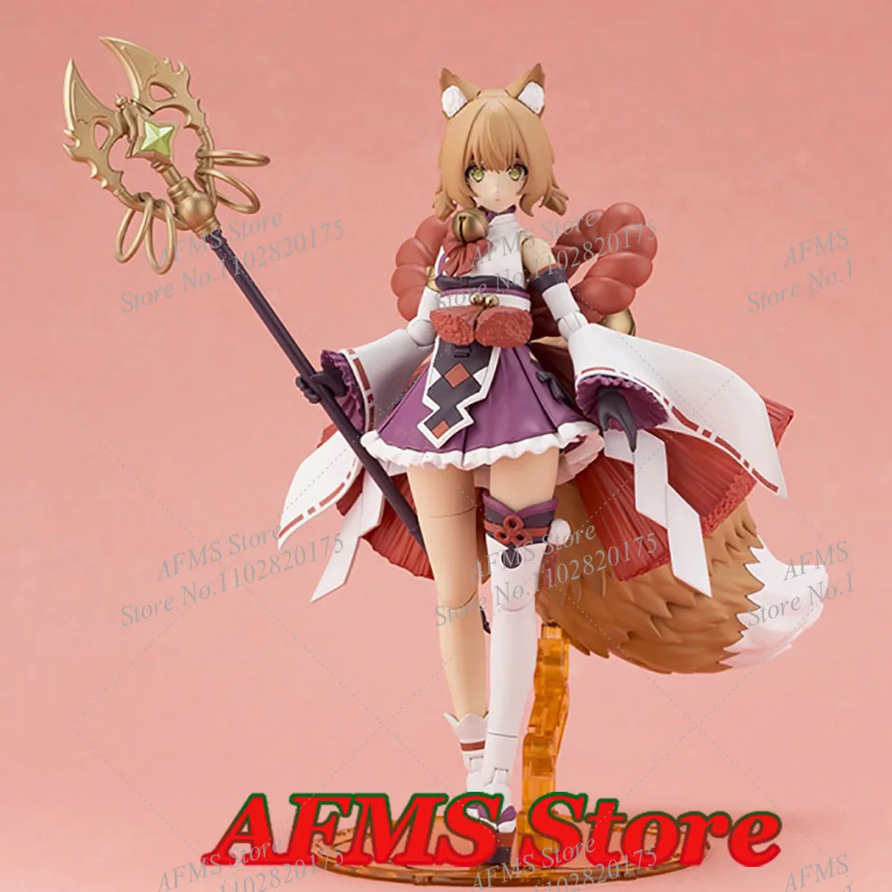 Original 1/12 Scale Mobile Suit Girl Yukumo Arca Nadea 15Cm Anime Assembly Kit Machine Fox Girl Action Figure Model Toys