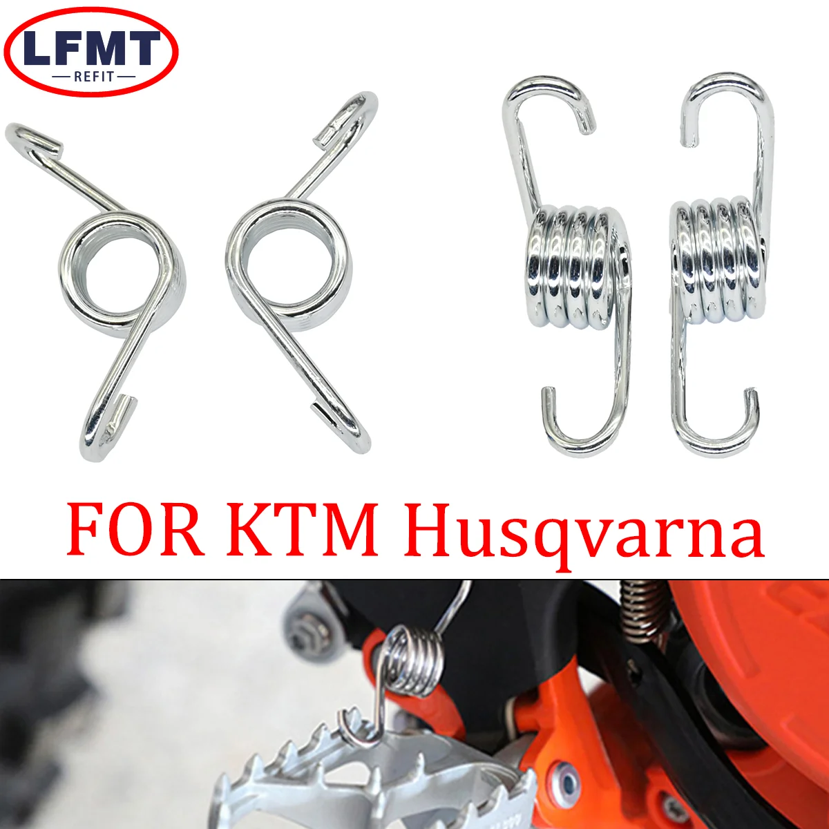 

Motocross Foot Peg Footpeg Spring For KTM EXC EXCF XC XCF XCW XCFW SX SXF For Husqvarna TC FC FE TE FS 125 250 300 350 400 450