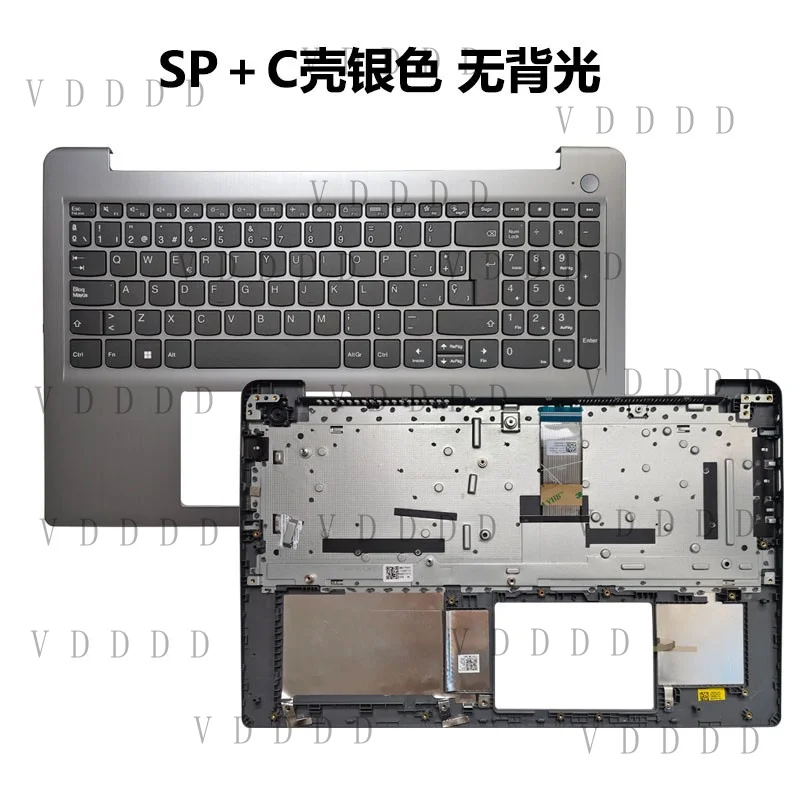 L... For Lenovo Ideapad 3-15ITL6 15ADA6 15ALC6 Spanish/Latin/US/UK Keyboard Palmrest Cover