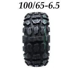 11 Inch Off-road Vacuum Tire 100/65-6.5 Tubeless Anti Skid Wheel Tyre for Electric Scooter Dualtron Parts