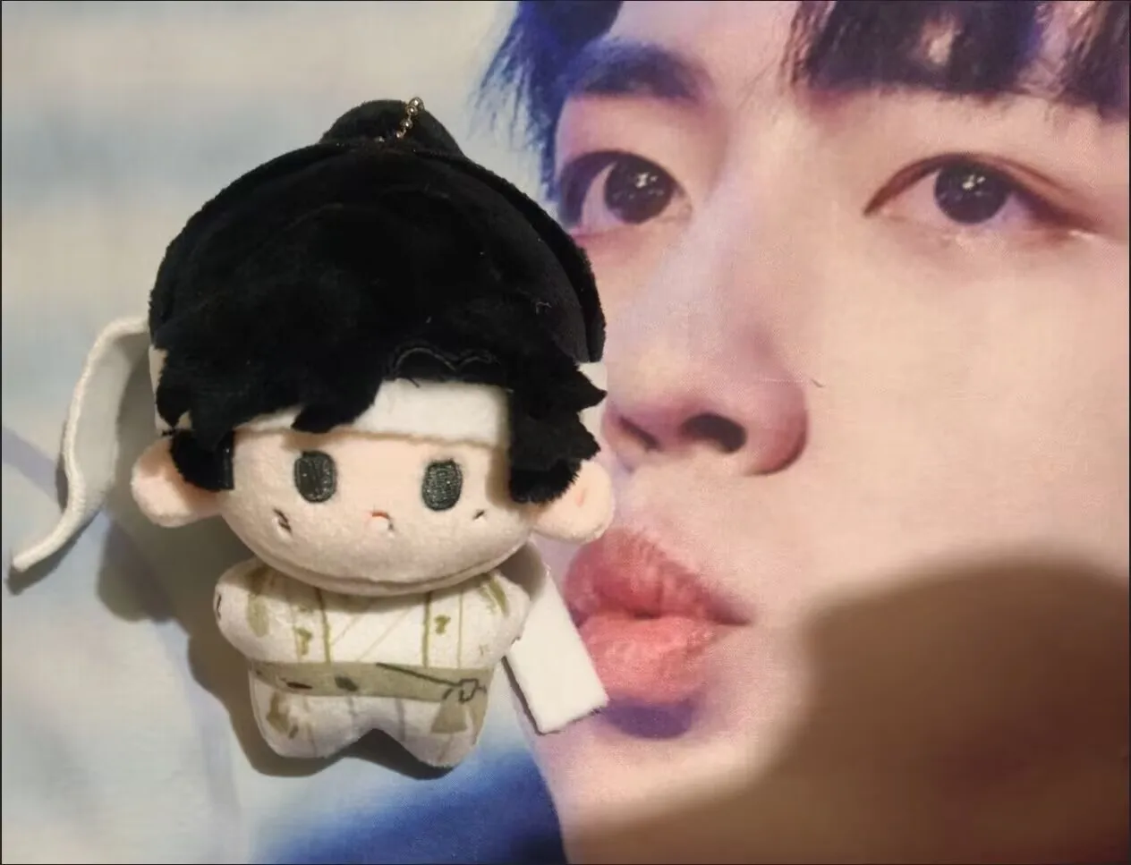 الأصلي Zanghai Zhuan Xiaohai Xiaozhan سمة 10 سنتيمتر دمية القطن المطبوعة لطيف دمية أفخم دمية #2