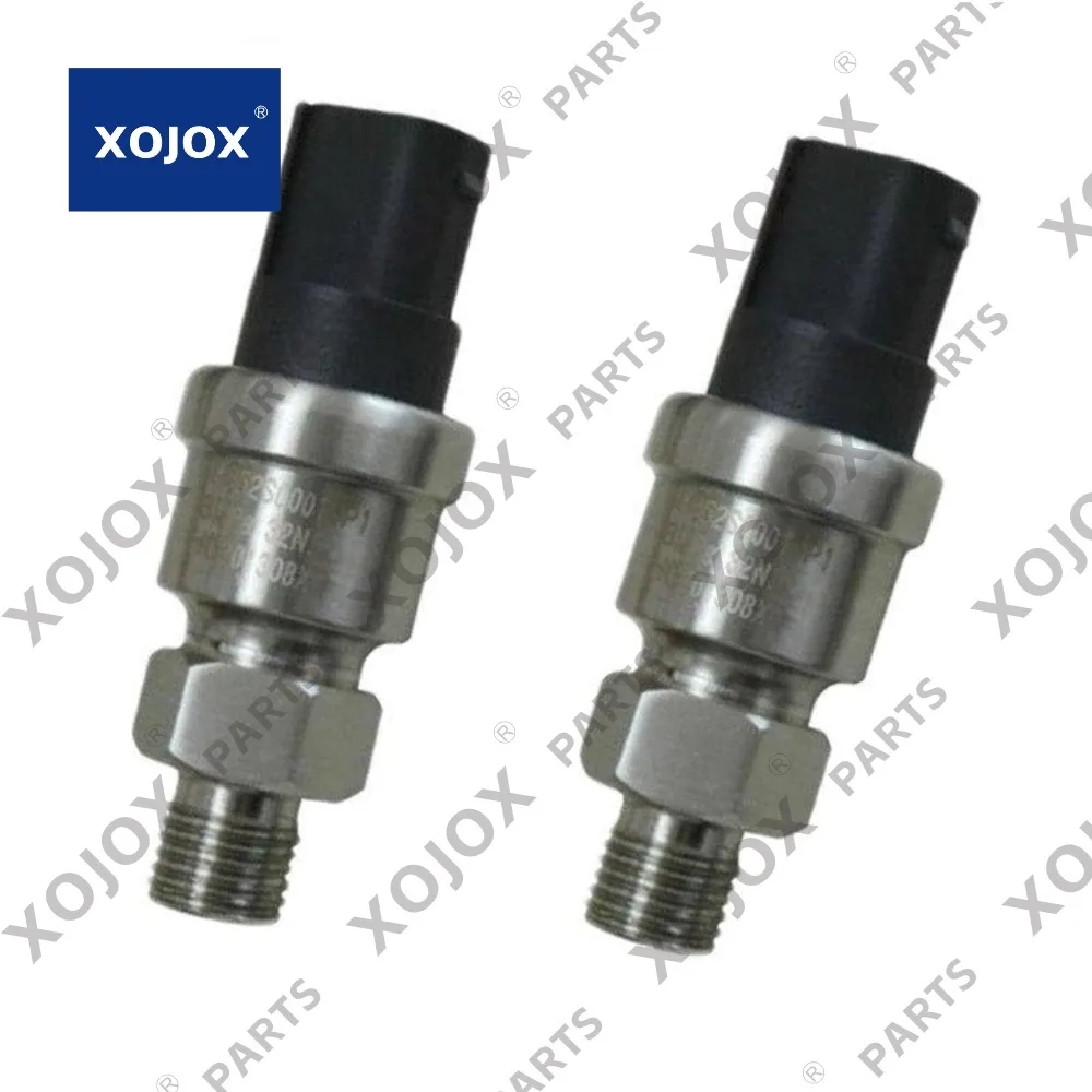 

XOJOX 2pcs LC52S00012P1 Pressure Sensor Switch for SK200-6 SK200-6E Excavator 50MPa
