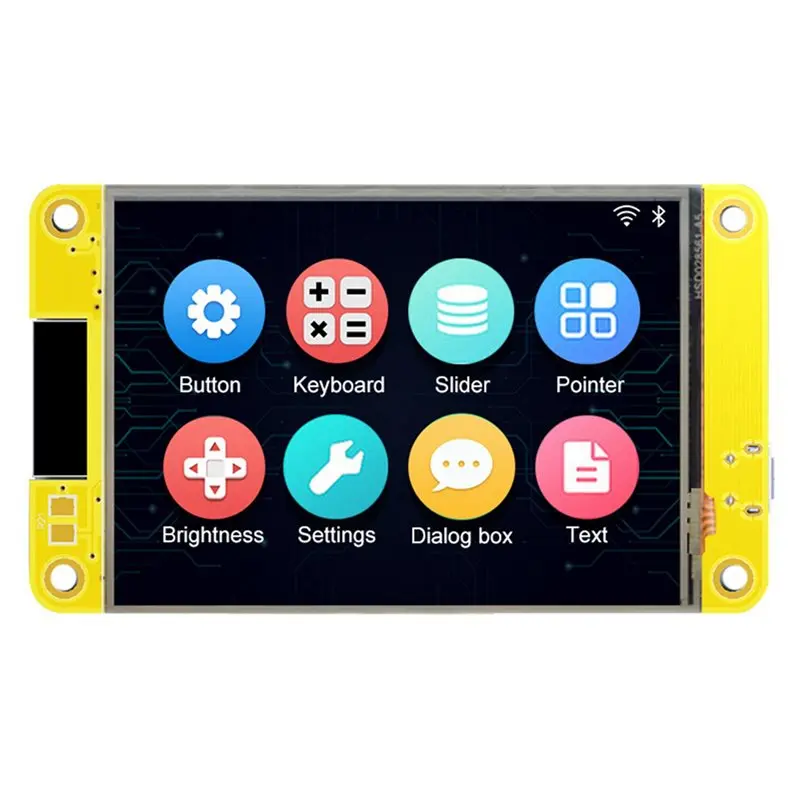 2 Set Layar ESP32-2432S028R ESP32 2.8 Inci 240X320 Layar Sentuh Resistif ESP-WROOM-32 Papan Pengembangan WIFI & Bluetooth