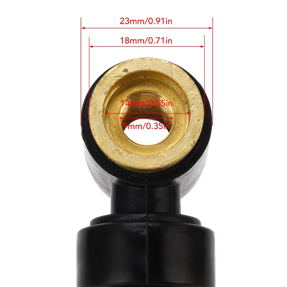 360 Degree Rotation TIG Welding Torch Head Air Cooling NR-26 Model Rotating Torch Head Swivel Neck Industrial Grade