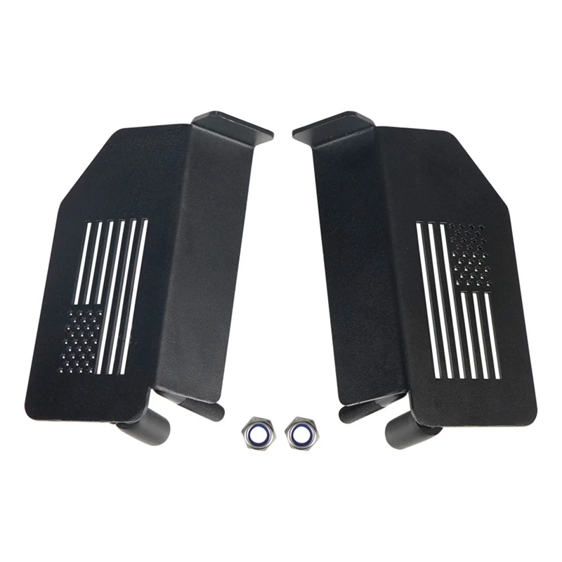 Foot Pedal Outer Door Hinge Foot Pedal For Wrangler JK JL Gladiator JT 2007-2024 Car Door Outer Foot Pedal,2Pcs