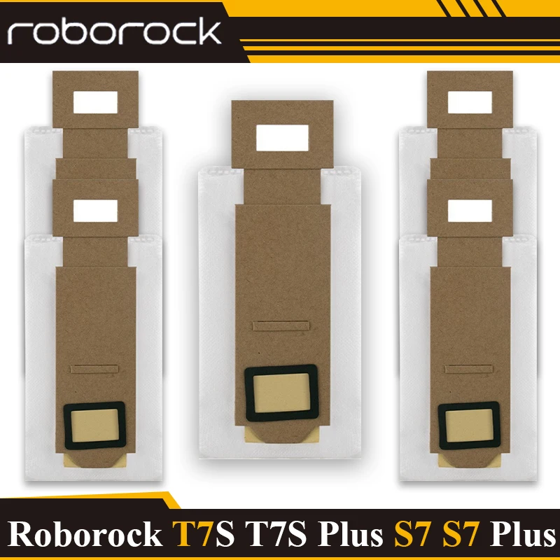 Dust Bags For Roborock T7S T7S Plus S7 S70 S7 Plus Vacuum Cleaner Household Sweeper Cleaning Tool Dust Bag Replacement