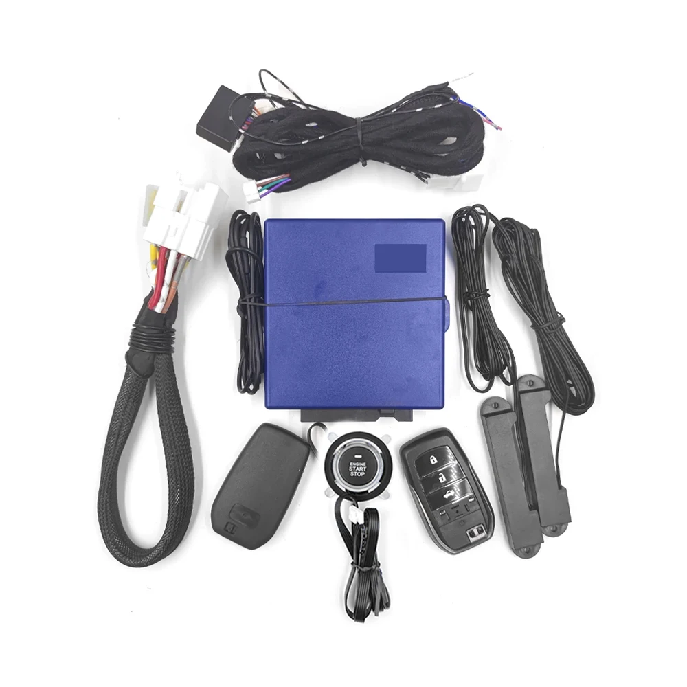 

For Toyota Corolla Higtlander Reiz Upgrade Engine Push Start Stop System Remote Starter Keyless Entry Plug Play Car Accessories