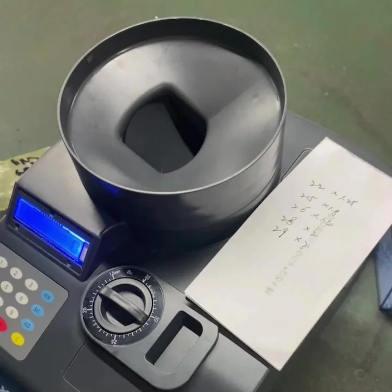 

CS-500 high speed Coin sorting machine LED display supports coins from many countries in the United States Europe and Malaysia