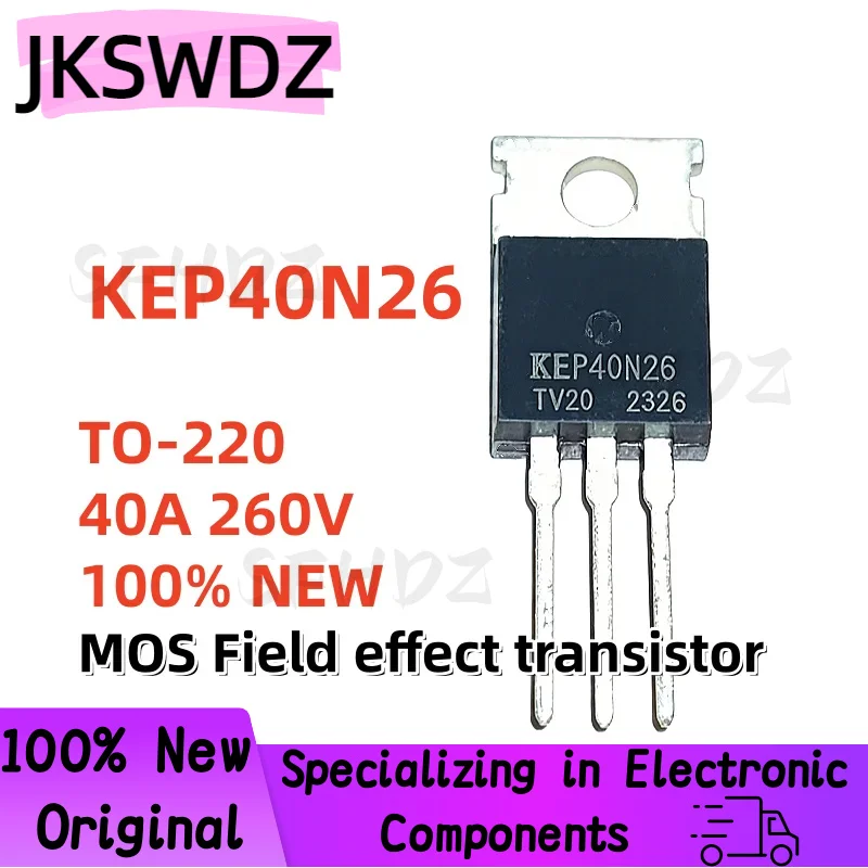 

10/20PCS Brand New KEP40N26 TO-220 40A 260V MOS field-effect transistor Best Quality In Stock