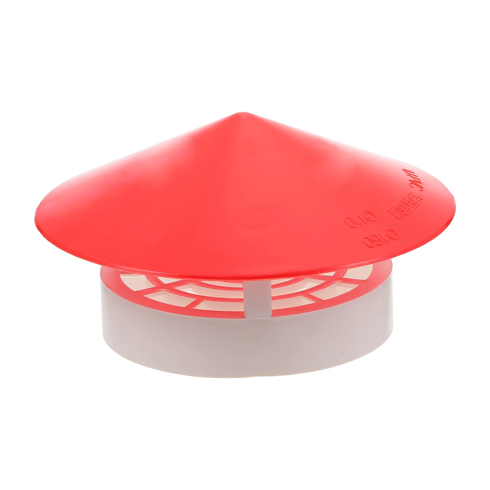 

Rainproof Breathable Hat Garden Chimney Cap Home Smokestack Cover PVC Round Decorative Hats Caps