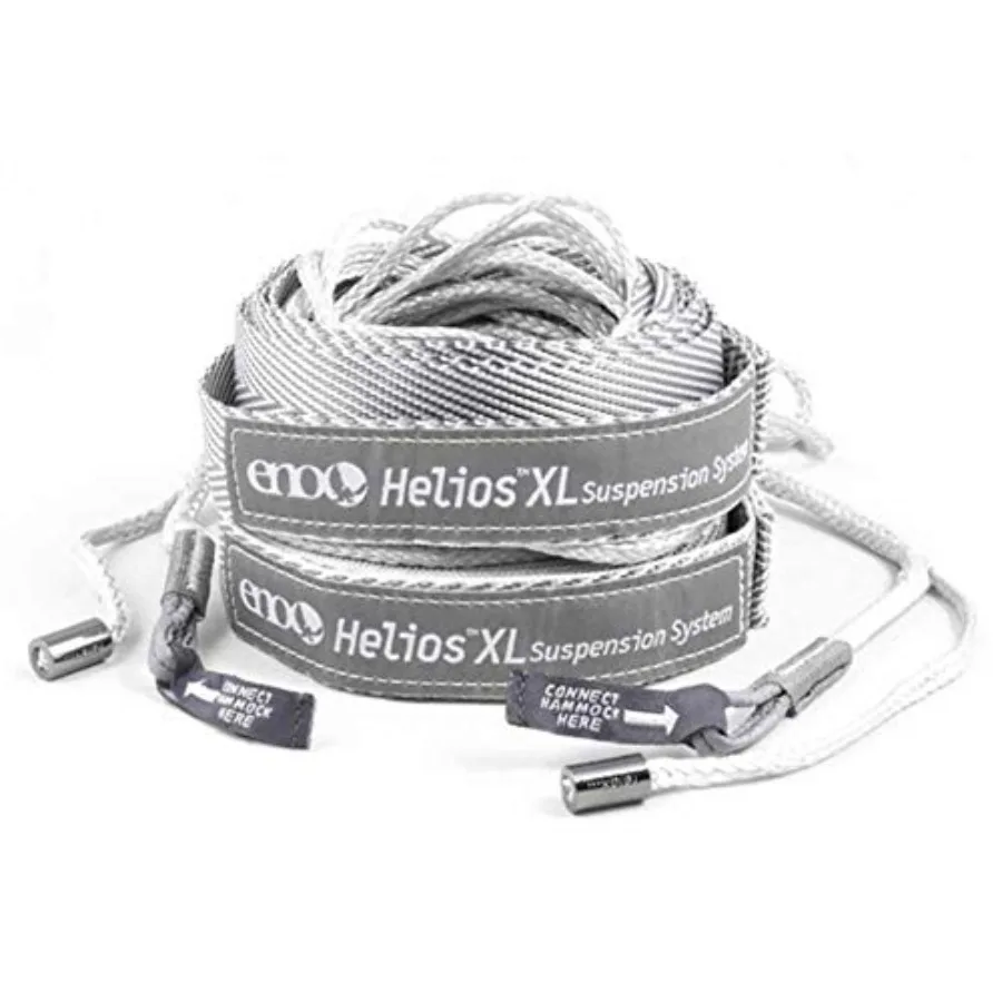 

Eagles Nest Outfitters Helios XL Ultralight Hammock Straps Suspension System with Storage Bag 300 LB Capacity 13'5" x 1"
