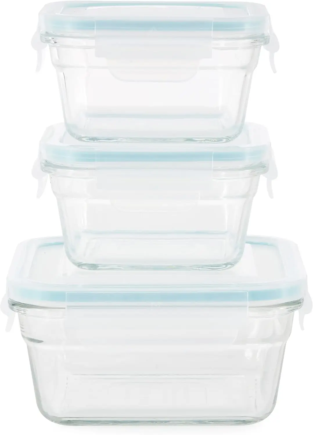 Glass Food Containers 14 Piece Set - Oven & Microwave Safe