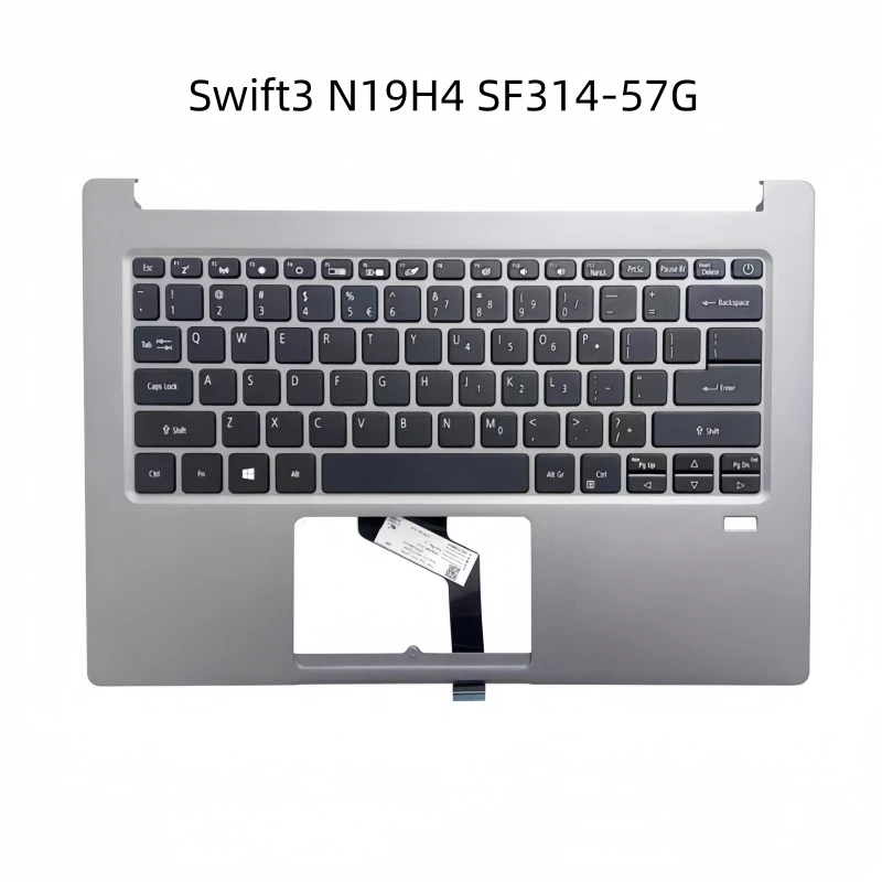New Laptop Palmrest Upper Cover Top Case For Accer Swift3 N19H4 SF314-57G Bottom Cover Lower Base Carcass