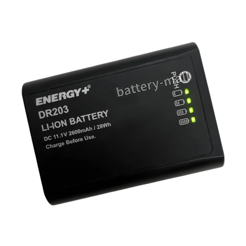 DR203 Lithium Ion Battery 11.1 Volt 2600mAh Applicable GE Solar 8000i Mini Dashboard Patient Monitor