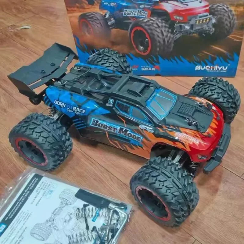 SCY10101 RC Car 1/10 Full Scale 4WD High-Speed Remote Control Toy Brushed Off-Road Climbing Racing Modle Car For Adult Gift