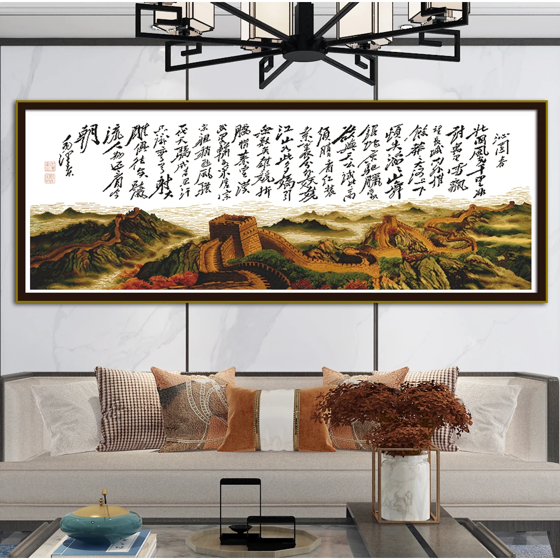 

Printed Cross Stitch Set Hand Embroidery Simple Craft Romantic Purple Rose Flower PPrinted Cross Stitch Suit Handmade DIY Simple