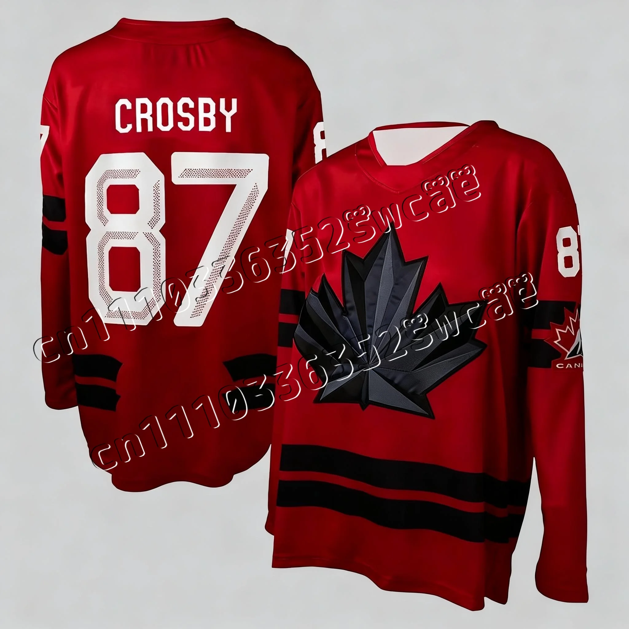 Camiseta Deportiva de Hockey sobre Hielo Edición Especial para Fanáticos de McDavid, Canadá, Colección Familiar 2026, Primavera, para Hombre y Mujer, Estilo Y2K