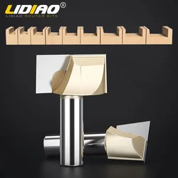 6,35mm/12,7mm Schaft Fräsen Cutter Holz Router Bit Cnc Holzbearbeitung Werkzeuge Oberfläche Hobeln Boden Reinigung Gesicht Ende fräsen Cutter