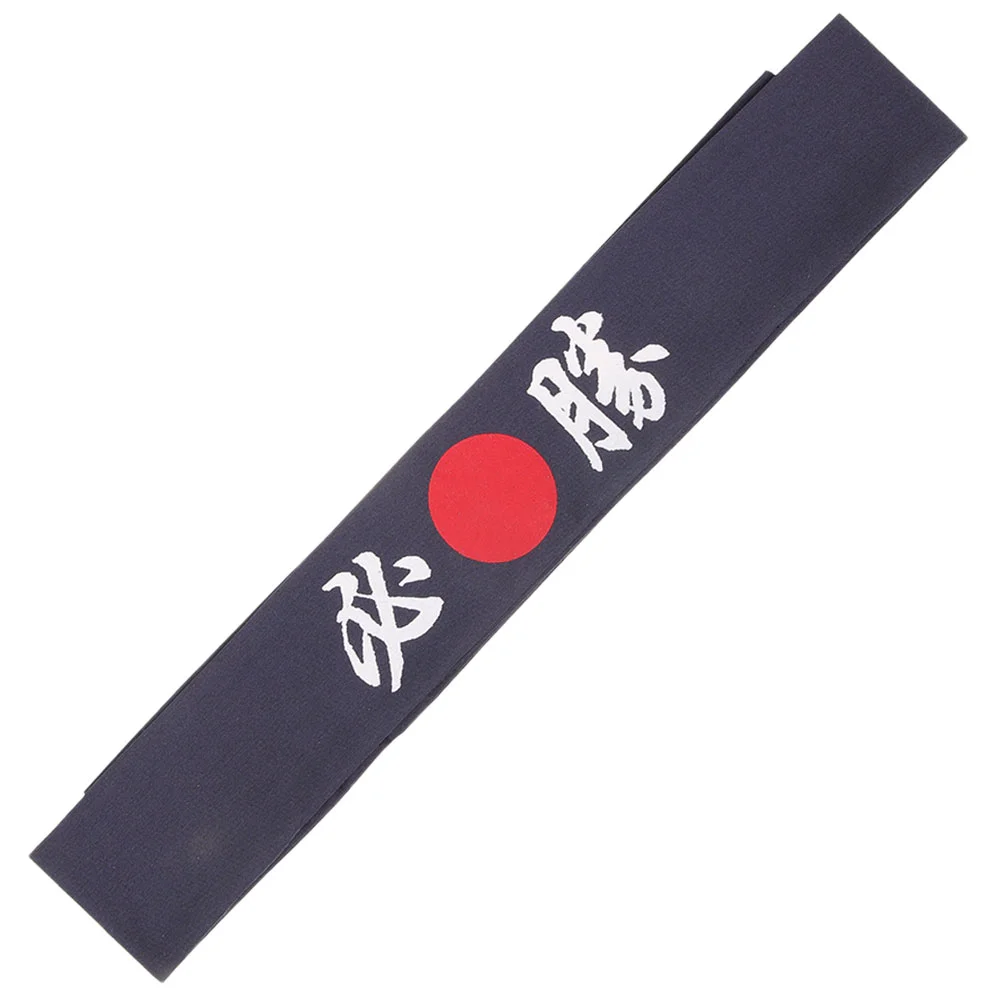 

Headband Karate Accessory Japanese for Women Portable Reusable Cotton Supply Sushi Costume Man Bandanas