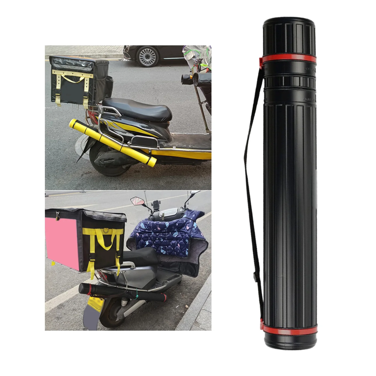 Expandable Poster Tube with Strap – Document Storage & Artwork Carrier 4