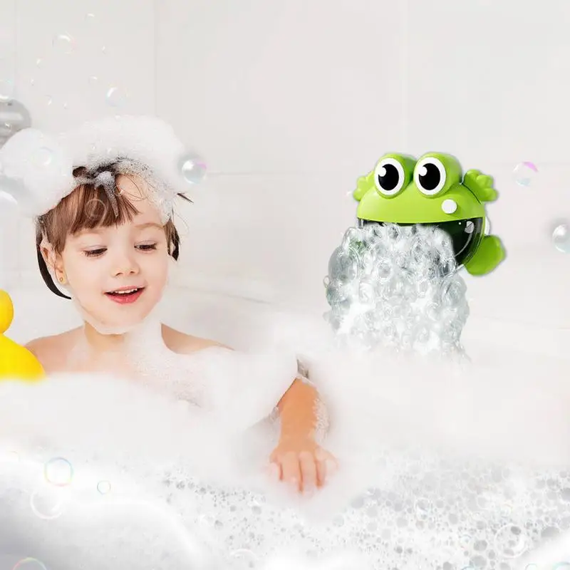 Bad Seifenblasenmaschine Badezeit Niedlicher Frosch Krokodil Spielzeug Baby Bad Seifenblasenmaschine Badezeit Dusche Spielzeug Geburtstag Osterkorb