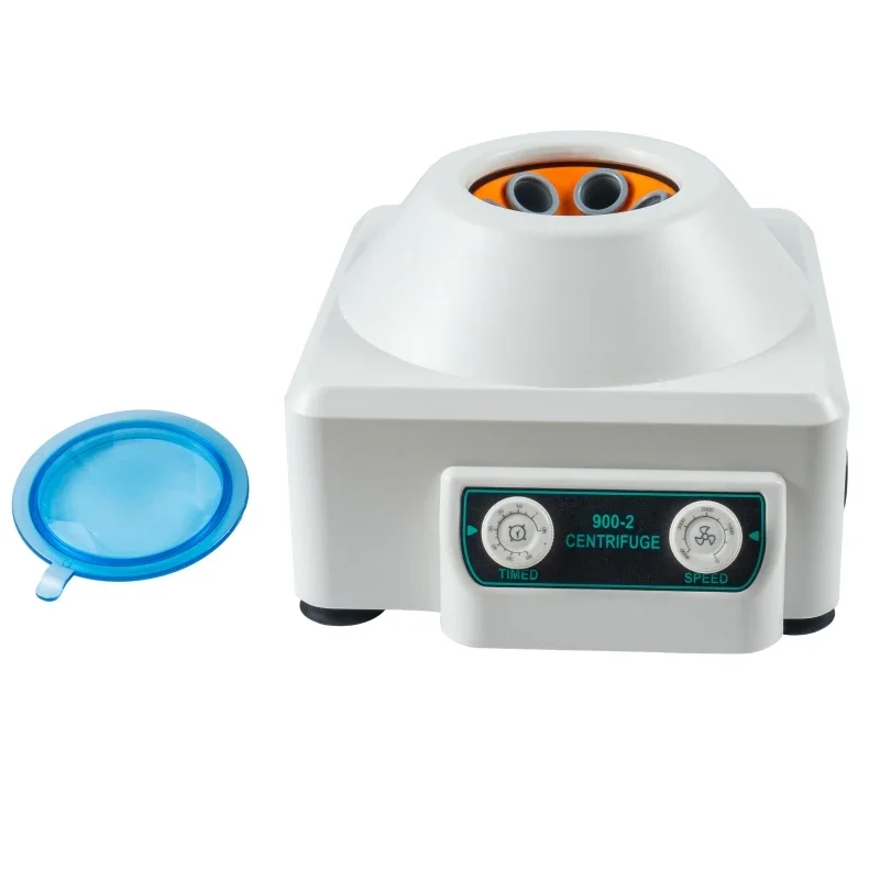 220V 4000rpm/min Stepless Speed Regulation Timing Electric Centrifuge Experimental Instrument Desktop Centrifuge 900-2