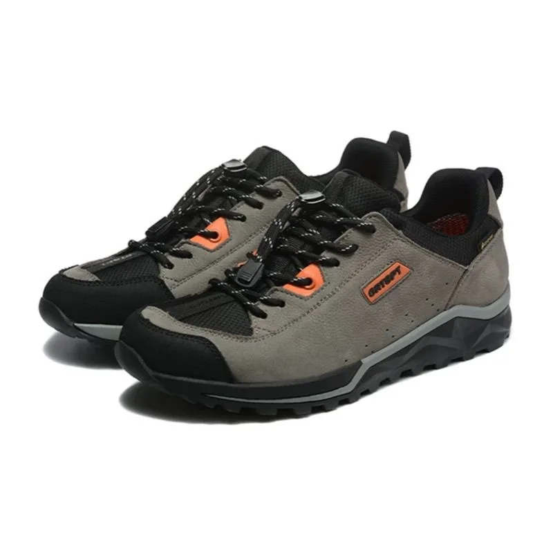 

Autumn 2025 Men Climbing Shoes Anti Slip Outdoor Walking Shoe Luxury Brand Hiking Shoes For Man Leather Hunting Shoes