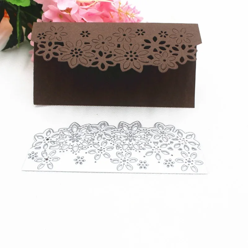 Lace Card Hollow Metal Cutting Dies Stencils Die Cut for DIY Scrapbooking Album Paper  Embossing