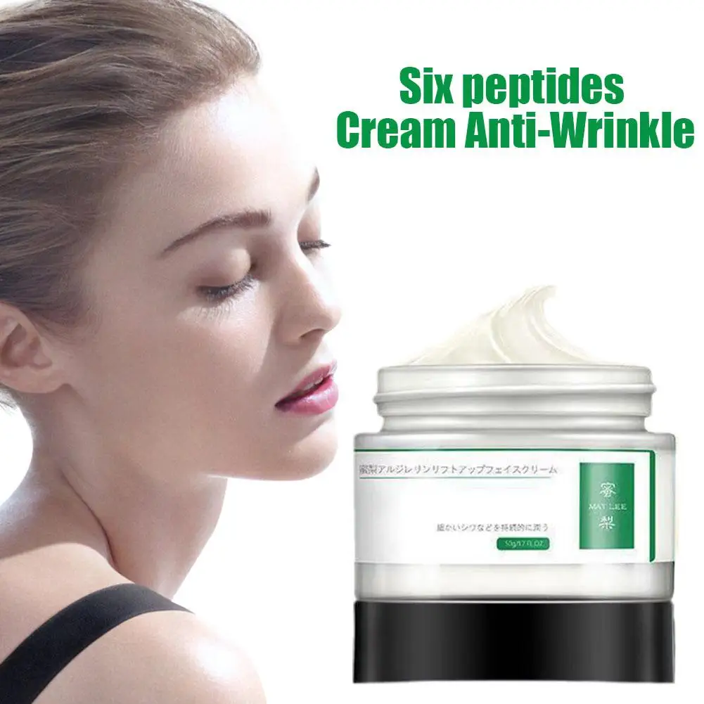 

Six Peptides Cream Anti-Wrinkle Reduce Fine Line Neck Moisturizing Face Face Skin Anti Care Care Nourishing Aging Hydrating N2Y5