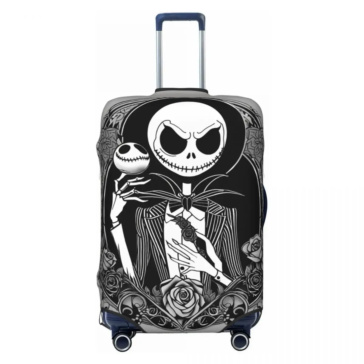 

Custom The Nightmare Before Christmas Beach Tote Bag Women Extra Large Gym Carry On Movie Jack Skellington Travel Shopping Bags