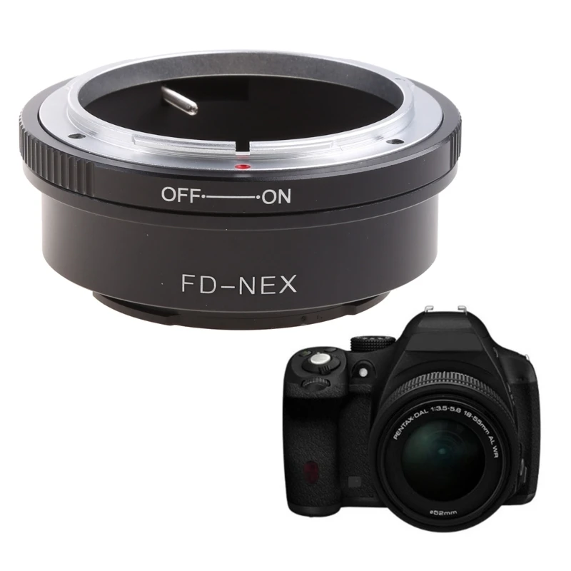 Transfer Ring FD-NEX for  FD Lens to NEX E-Mount Camera Lens Adapter Allows Unlimited for Focus Compactness