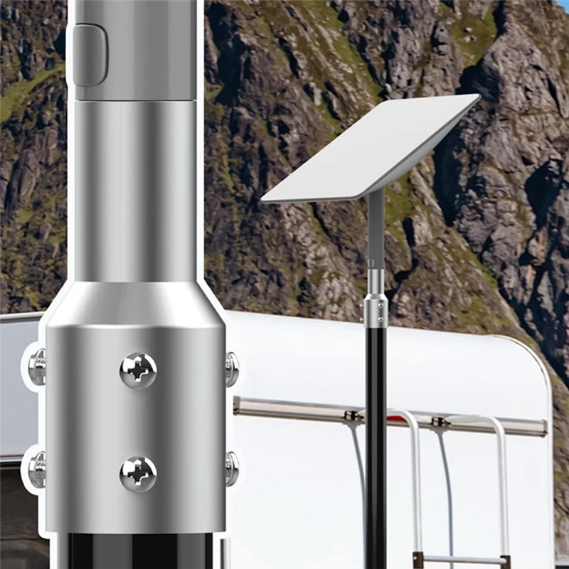 A74K-For Starlink Pipe Adapter Mount,For Starlink V2 Dish,Mast Reducer Joint 2.0 Inch Pipe Adapter,For TV Mast
