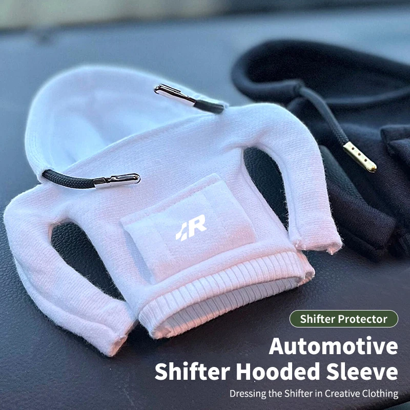 

Car Stickers Shifter Hooded Sleeve Shift Cover Lever Interior Decor For VW R Tiguan CC Jetta Polo Golf Passat Scirocco T-ROC