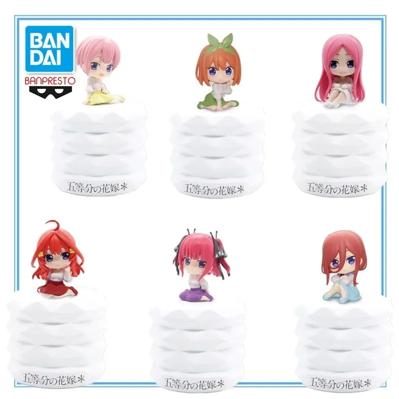 

В наличии оригинальные BANDAI Banpresto The Quintessential Quintuplets Nakano Ichika Nakano ПВХ 14 см модели персонажей аниме игрушки подарок
