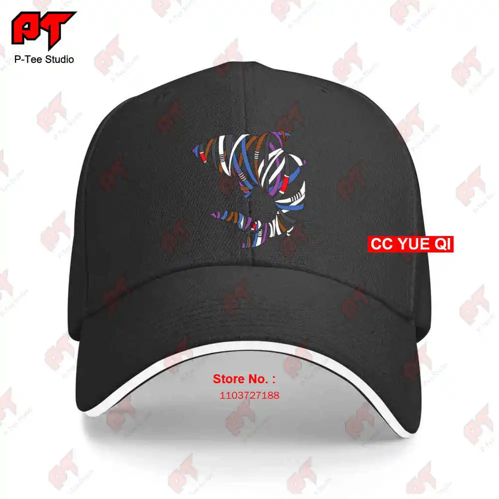 Bjj Jiu Jitsu Belt Shark Baseball Caps Truck Cap 3U8P