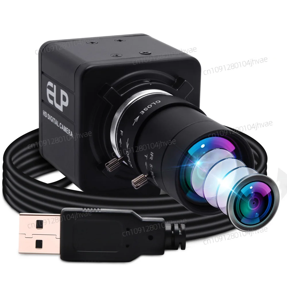 ELP 1920X1200P 90fps Full HD Color Webcam 2MP Aptina AR0234 USB2.0 Global Shutter Camera Module 1080P With Zoom 5-50mm Lens