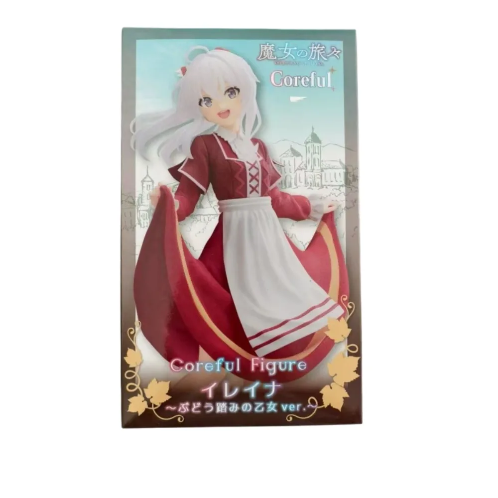 타이토 방황의 마녀: 엘라이나의 여정 ‌   포도를 밟는 소녀 피규어 애니메이션 모델 장난감 데스크탑 장식품 컬렉션