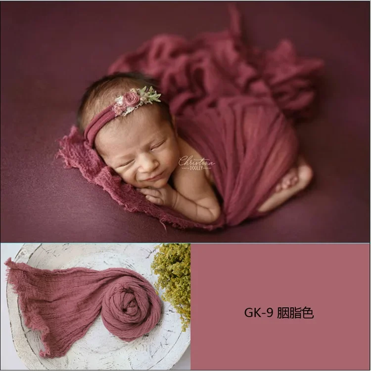 Stretch Baby Wraps Cloth Newborn Photo Props Blanket Wrap Cotton Soft Infant Boy Girl Photography Props Wraps Accessories