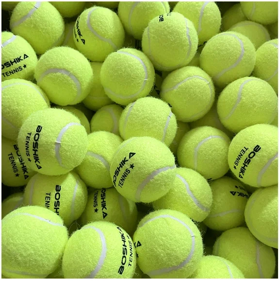3/5/10 Buah/Lot Mesin Bola Tenis Permainan Bola Latihan Tahan untuk Bermain Tenis Tekanan Konstan Tanpa Tekanan