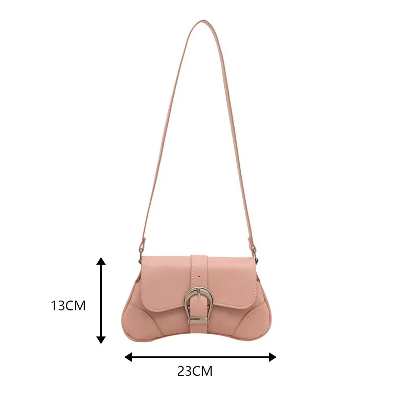 패션 새들백 겨드랑이 가방 싱글 숄더 스몰 고급스러운 원숄더 출퇴근 다용도 크로스백