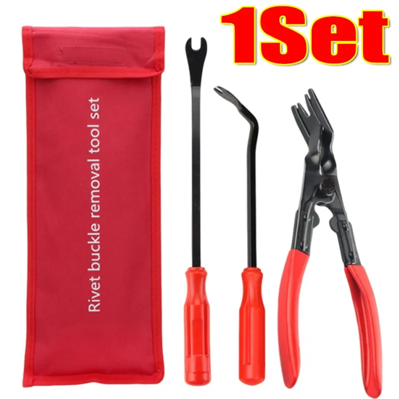 

1Set Car Headlight New Repair Installation Tool Trim Clip Removal Pliers Van Door Panel Fascia Dash Upholstery Disassembly Tool