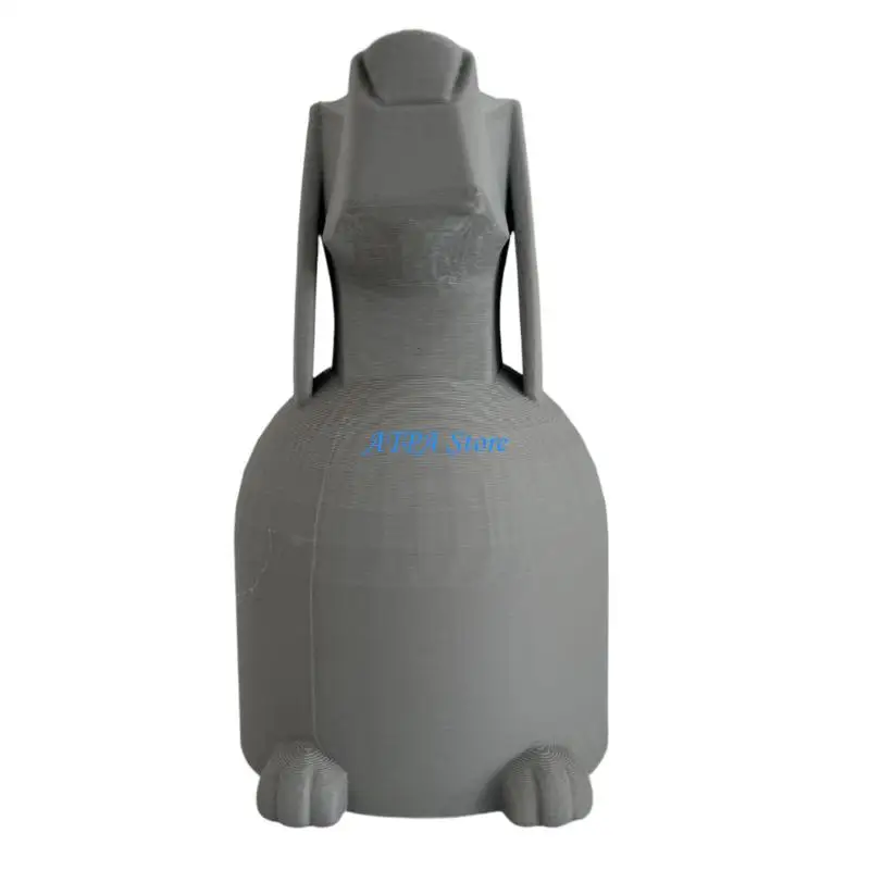 U13C Dog Head Trailer Hitch Cover 3D Printed Plastic Trailer Coupling Caps for Most Vehicles Easy To Install