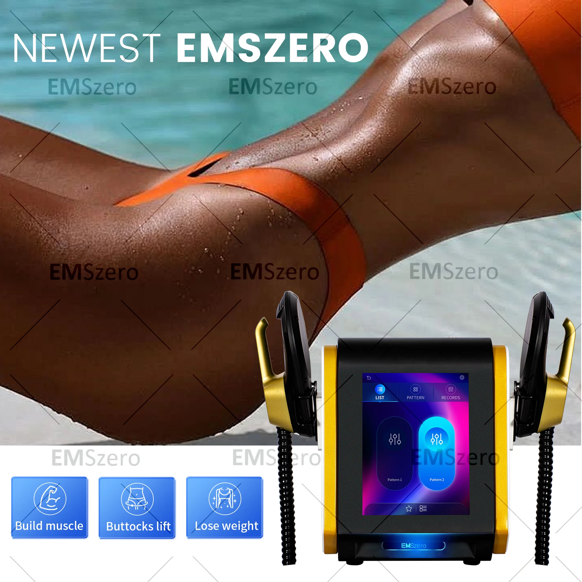 Emszero Machines 2025 Professional 6500w Portable NEO Body Slimming Nova Rf Mini Muscle EMS Electromagnetic Stimulate H