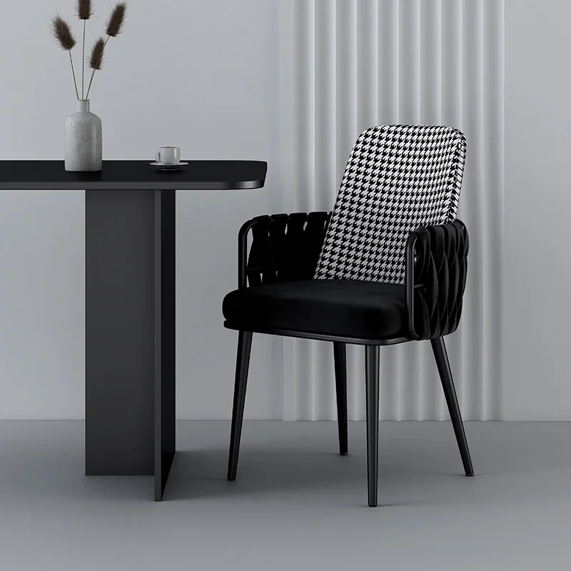 

Home Armchair Chairs Modern Nordic Makeup Bedroom Chairs Black Vanity Modernos Para Sala Elegantes Furniture Living Room