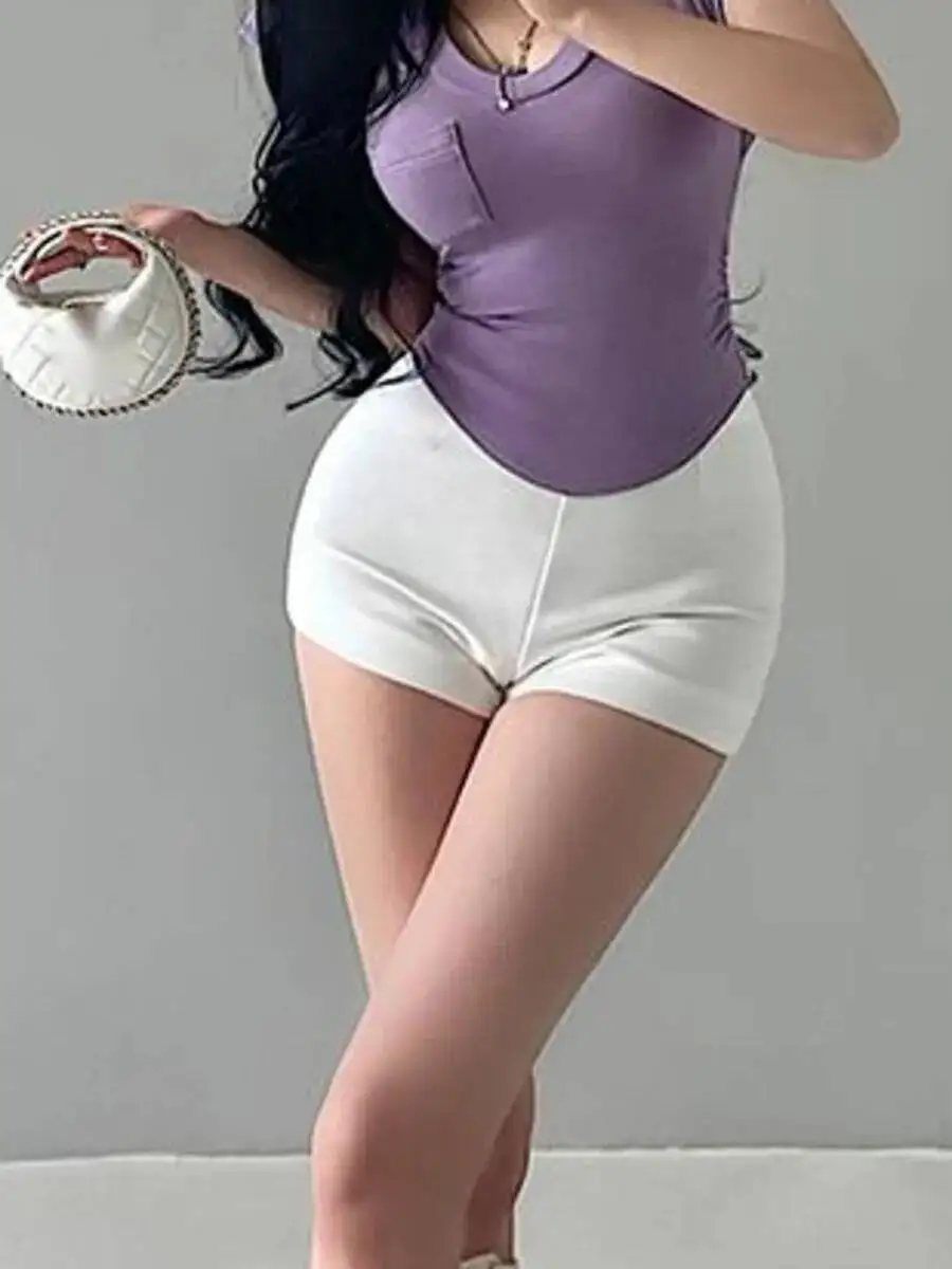 

Pure Desire Hot Girl Сексуальные шорты с высокой талией, тонкие эластичные шорты с подтяжкой бедер, удлиняющие повседневные шорты, шорты для женщин, шорты SQ4Z