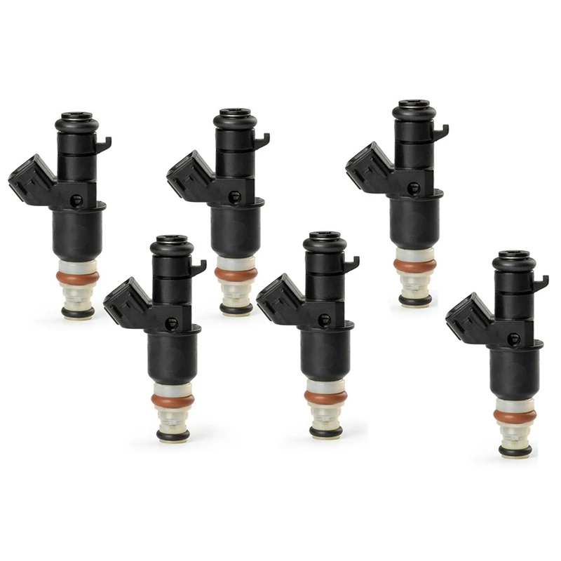 6PCS 16450 RCA A01 Fuel Injector Nozzle For-Honda Accord Odyssey Pilot 2003-2013 Car Replace Accessories Engine Injector