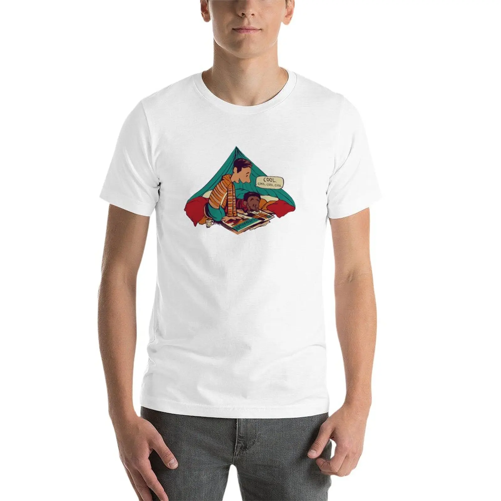New Troy and Abed's Dope Adventures T-Shirt customized t shirts tees Anime t-shirt Men's t shirts