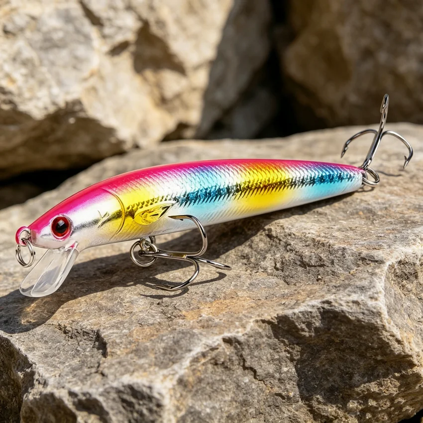 1Pcs Japanische Minnow Angeln Lockt Schwimmende Harte Bait95mm 7g Künstliche Köder Wobbler Crankbait Karpfen Barsch Pesca angelgerät – Detail 9