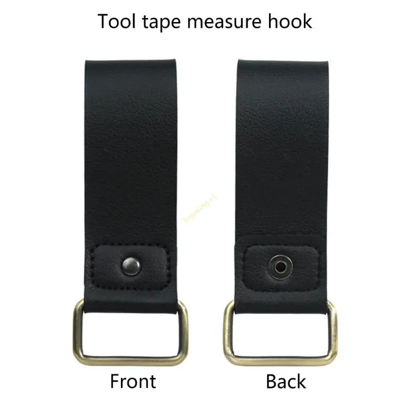 Sturdy Synthetic Leather Measuring Tape Holders For Tool Belt Accessory